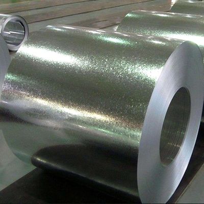 Çinko kaplı Normal Spangle Galvanizli Çelik Bobin Sıcak DIP Dx51d 120g