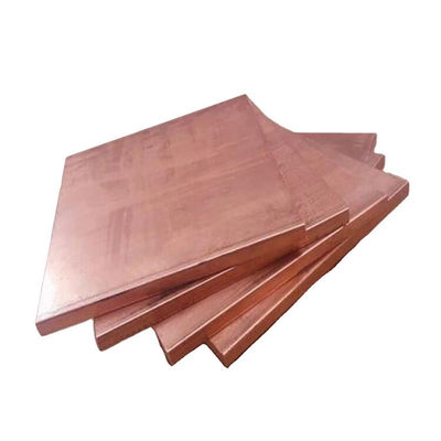 Saf bakır metal tabakası 99,9% C11000 C12200 C10100 C10200