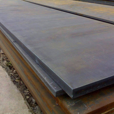 AISI Q195 Q345 Sıcak Dolaştırılmış Karbon Çelik Plakları 58000-80000 Psi