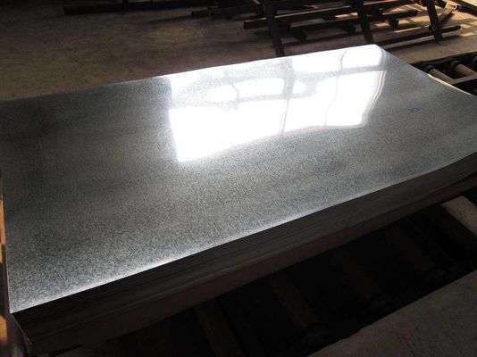 Z40 Çinko kaplı galvanizli çelik plaka sıfır / düzenli spangle