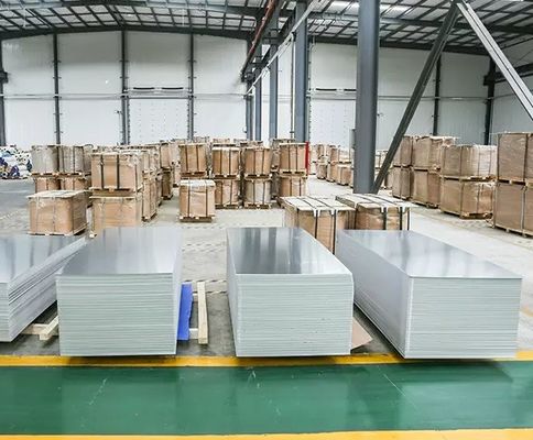 Dekoratif Alüminyum Metal Yaprak Al-Mg-Si 6061 T6 6063 T651