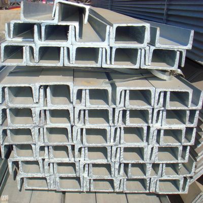 Karbon Çelik Metal Kanalları U Kanalı Q235B Q345b Sıcak 3 inç yuvarlanmış