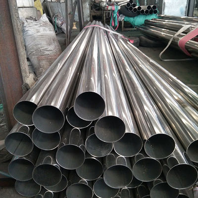 1-12m Uzunluk Paslanmaz çelik yuvarlak boru Duvar kalınlığı 1.5-45mm