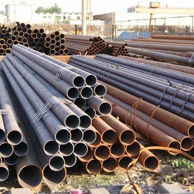 Dikişsiz Sıcak Dökme Q235/Q355 S235/S355 Ss400 Karbon Çelik Boru Galvanize Siyah Boyamak Duvar 1.65mm 25mm